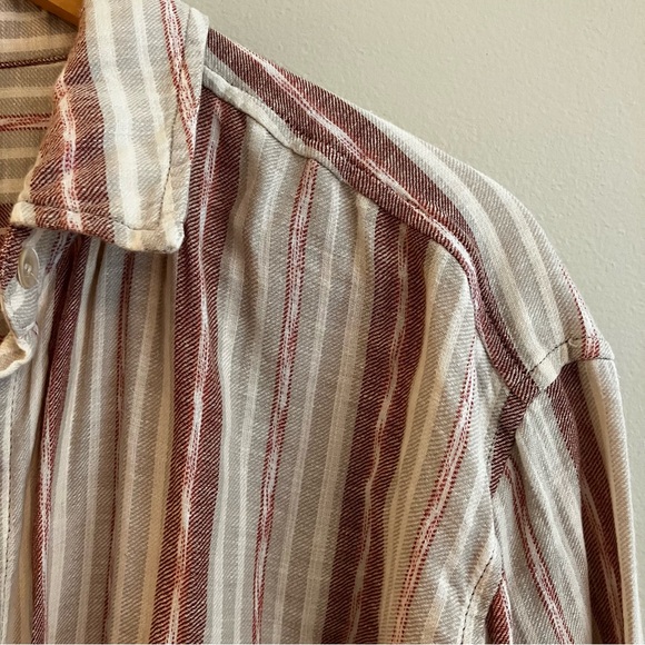 Community Button Up Baggy Shirt - Picture 5 of 7